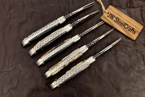 Trailfold Stag Pocket Knife Set product detail, view 6