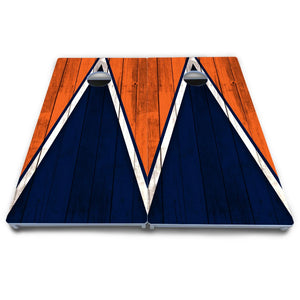 Team Color Triangle Cornhole Boards - All Weather Series