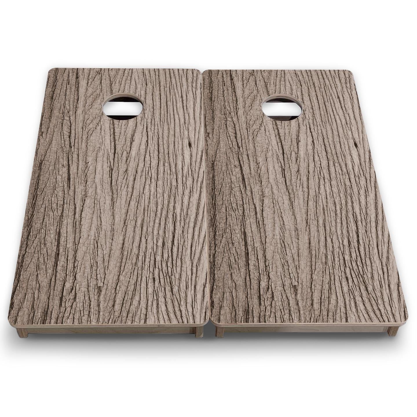 Weathered Oak - Mini or Vacation Size Cornhole Boards Cornhole Solutions