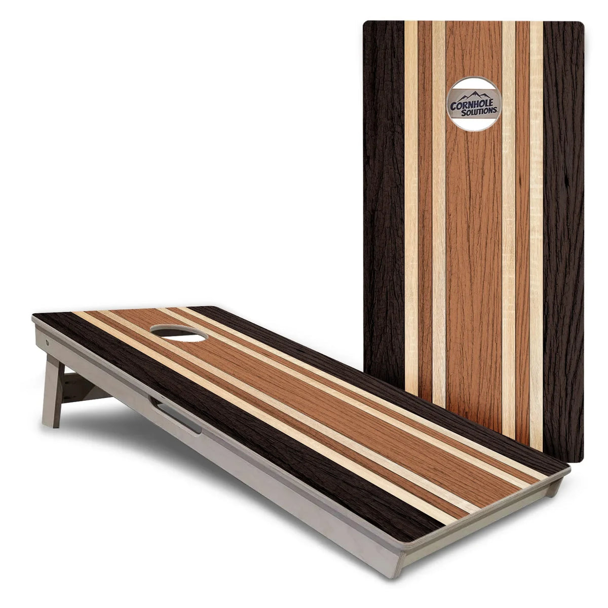 Woodgrain Collection Cornhole Boards – Tournament Series