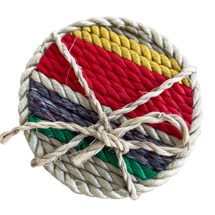 Rope Coasters without Box handcrafted rope coasters by Nomadic State of Mind, view 44