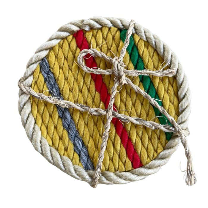 Rope Coasters without Box handcrafted rope coasters by Nomadic State of Mind, view 41