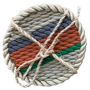 Rope Coasters without Box handcrafted rope coasters by Nomadic State of Mind, view 13