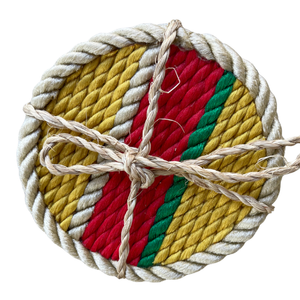Rope Coasters without Box handcrafted rope coasters by Nomadic State of Mind, view 10