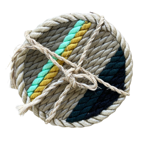 Rope Coasters without Box handcrafted rope coasters by Nomadic State of Mind, view 4