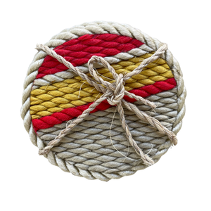 Rope Coasters without Box handcrafted rope coasters by Nomadic State of Mind, view 3