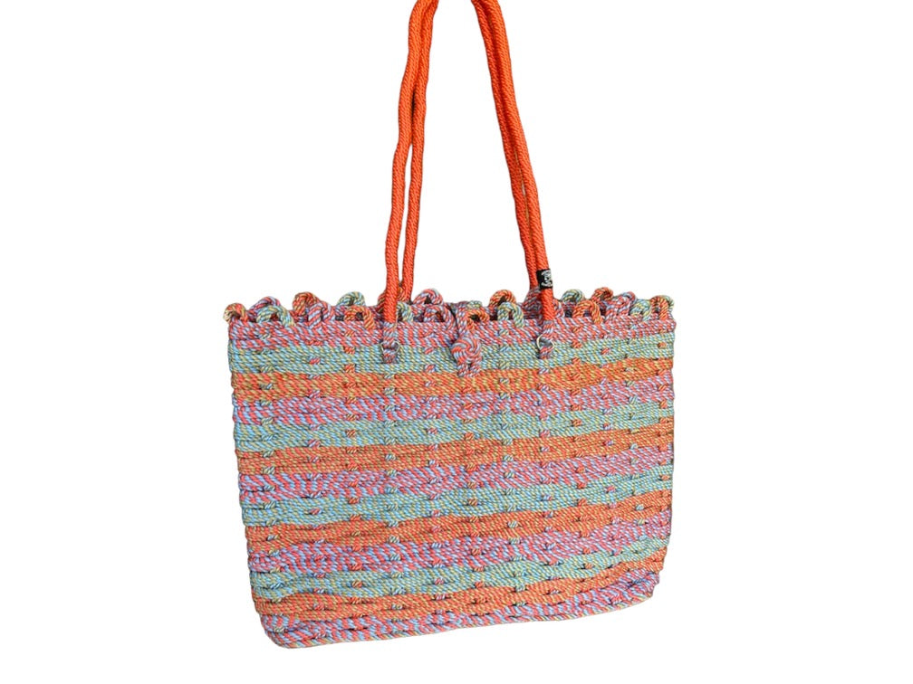 Travel Bag handwoven rope bag by Nomadic State of Mind, view 24