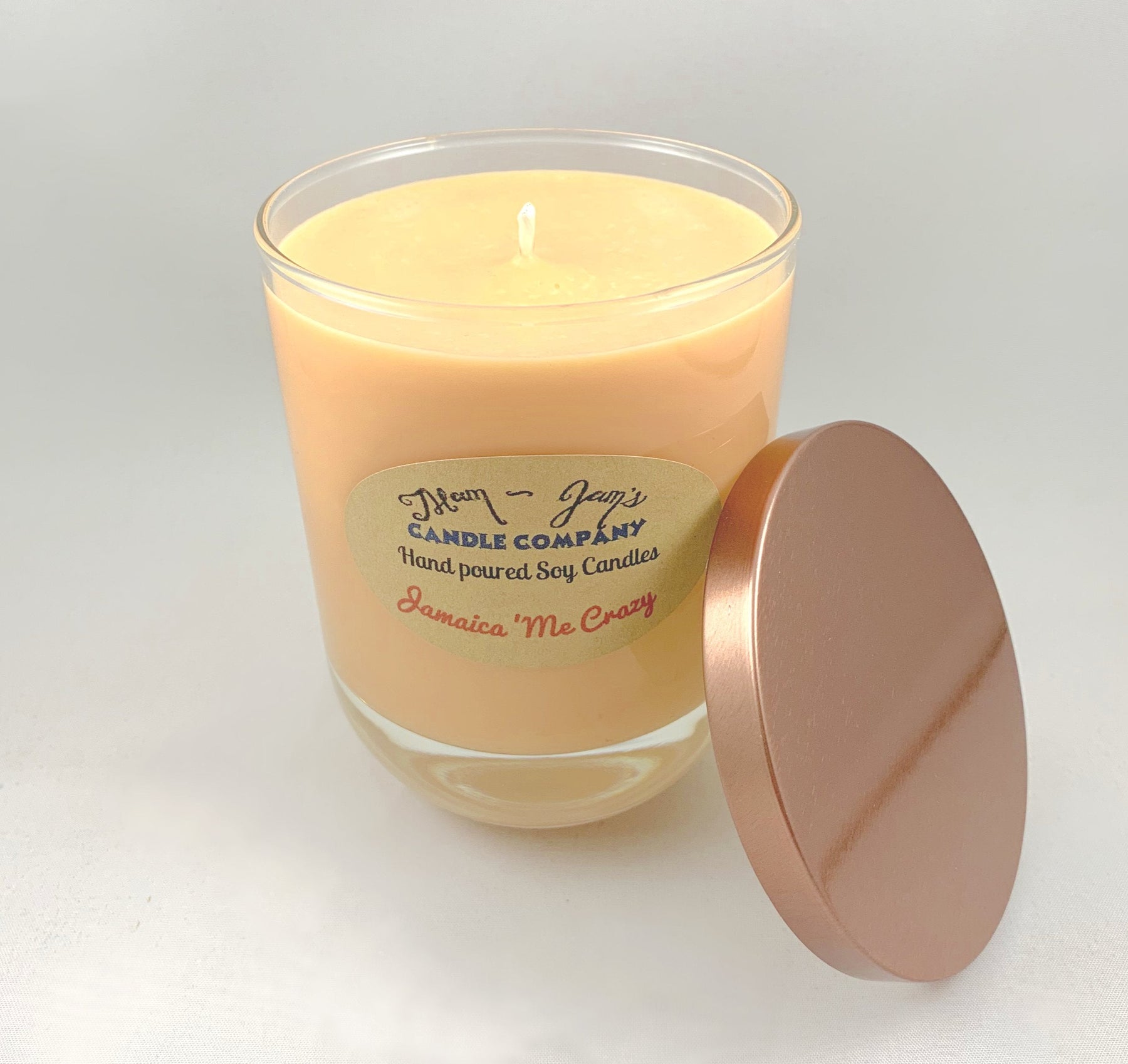 Jamaica Me Crazy Soy Candle – Tropical & Exotic Scent | Mam Jam’s