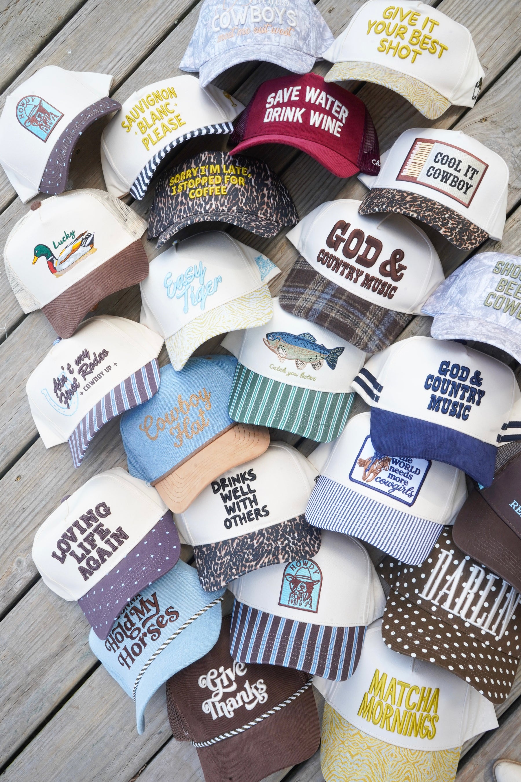 Save Water Drink Wine - Maroon Corduroy Trucker Hat