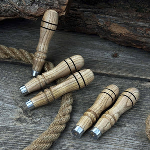5-Piece Ash Handle Set with Rings