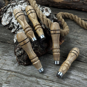 5-Piece Ash Handle Set with Rings