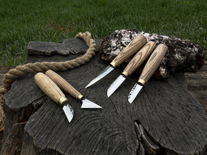 5-Piece Wood Carving Knife Set