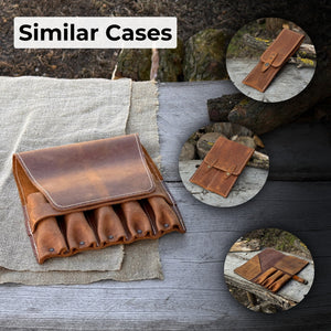 5-Pocket Leather Tool Case