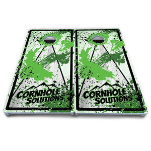 Paint Splatter Cornhole Boards - All Weather Series
