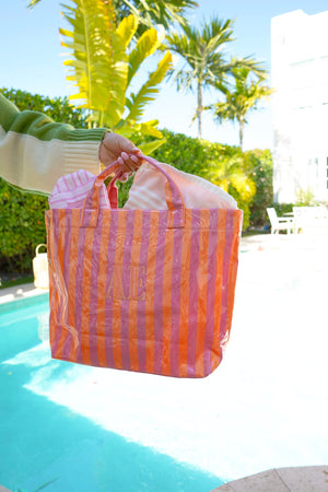 Cabana Clear Coat Tote