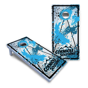 Paint Splatter Cornhole Boards - All Weather Series