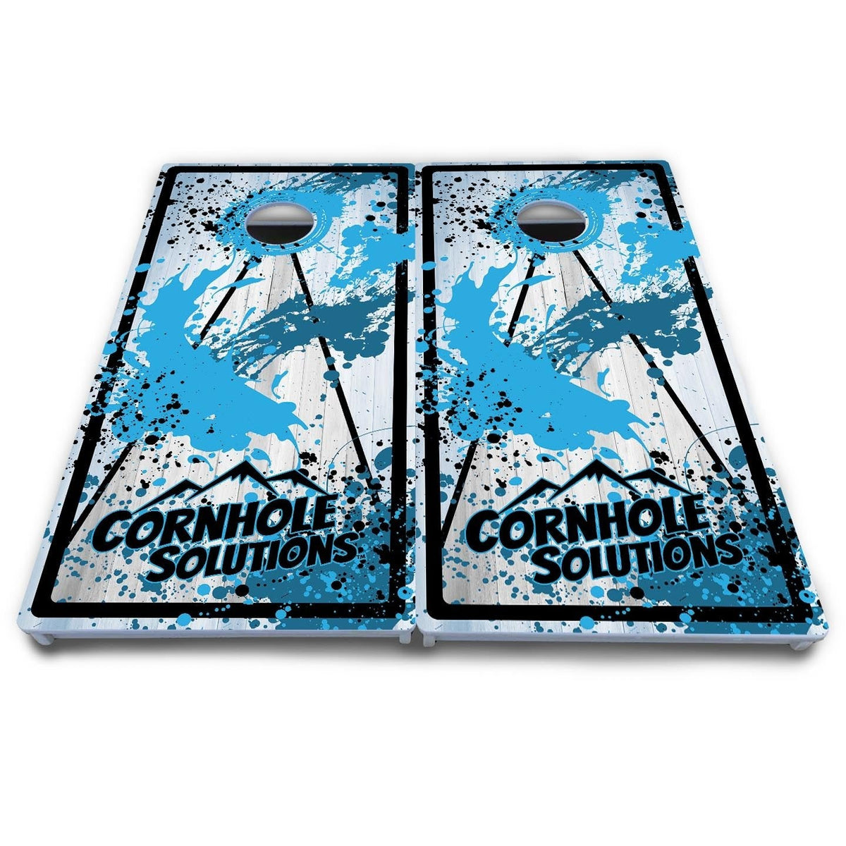 Paint Splatter Cornhole Boards - All Weather Series