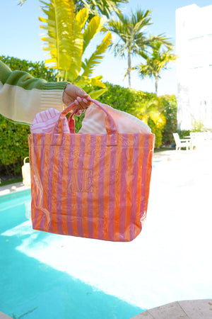 Cabana Clear Coat Tote