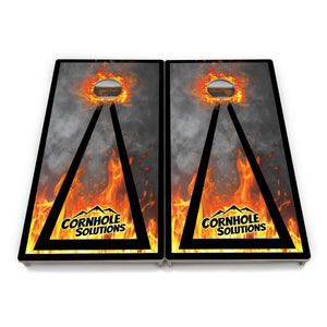 Smoke & Fire Cornhole Boards – Tournament Series