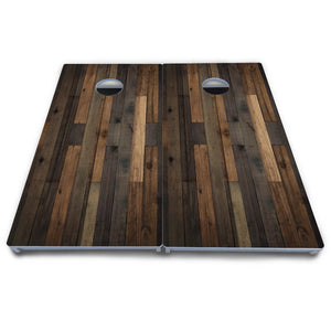 Wood Panels Cornhole Boards - All Weather Series