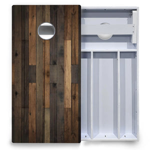 Wood Panels Cornhole Boards - All Weather Series