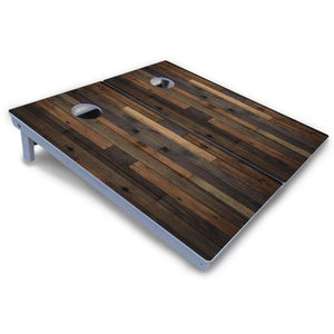 Wood Panels Cornhole Boards - All Weather Series