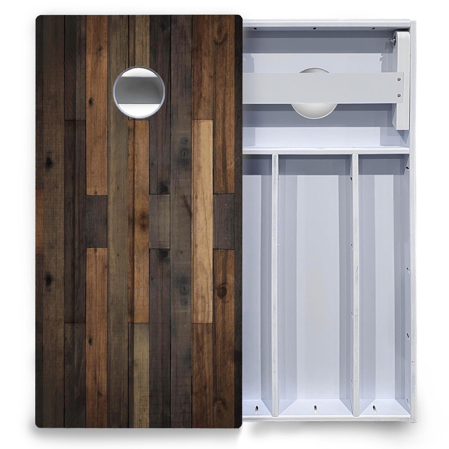Wood Panels Cornhole Boards - All Weather Series