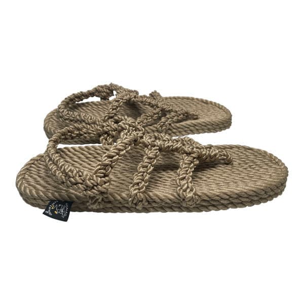 505 - Camel handmade rope sandals by Nomadic State of Mind, view 2