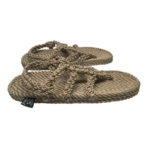 505 - Camel handmade rope sandals by Nomadic State of Mind, view 2