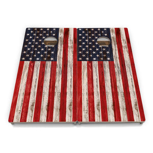 Antique Flag Cornhole Boards – Tournament Series