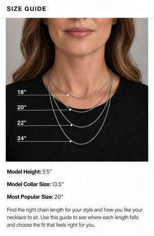 Mini Bolt Necklace - Sterling Silver Choker Charm