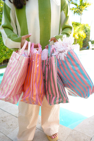Cabana Clear Coat Tote