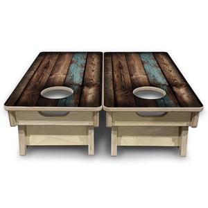 Accent Plank - Mini or Vacation Size Cornhole Boards by Cornhole Solutions, custom cornhole board detail photo 4