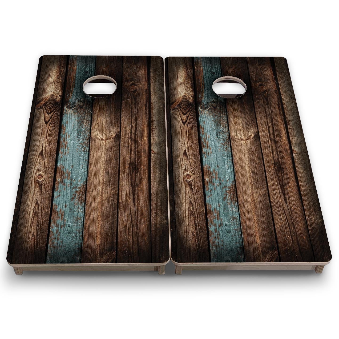 Accent Plank - Mini or Vacation Size Cornhole Boards by Cornhole Solutions, custom cornhole board detail photo 7