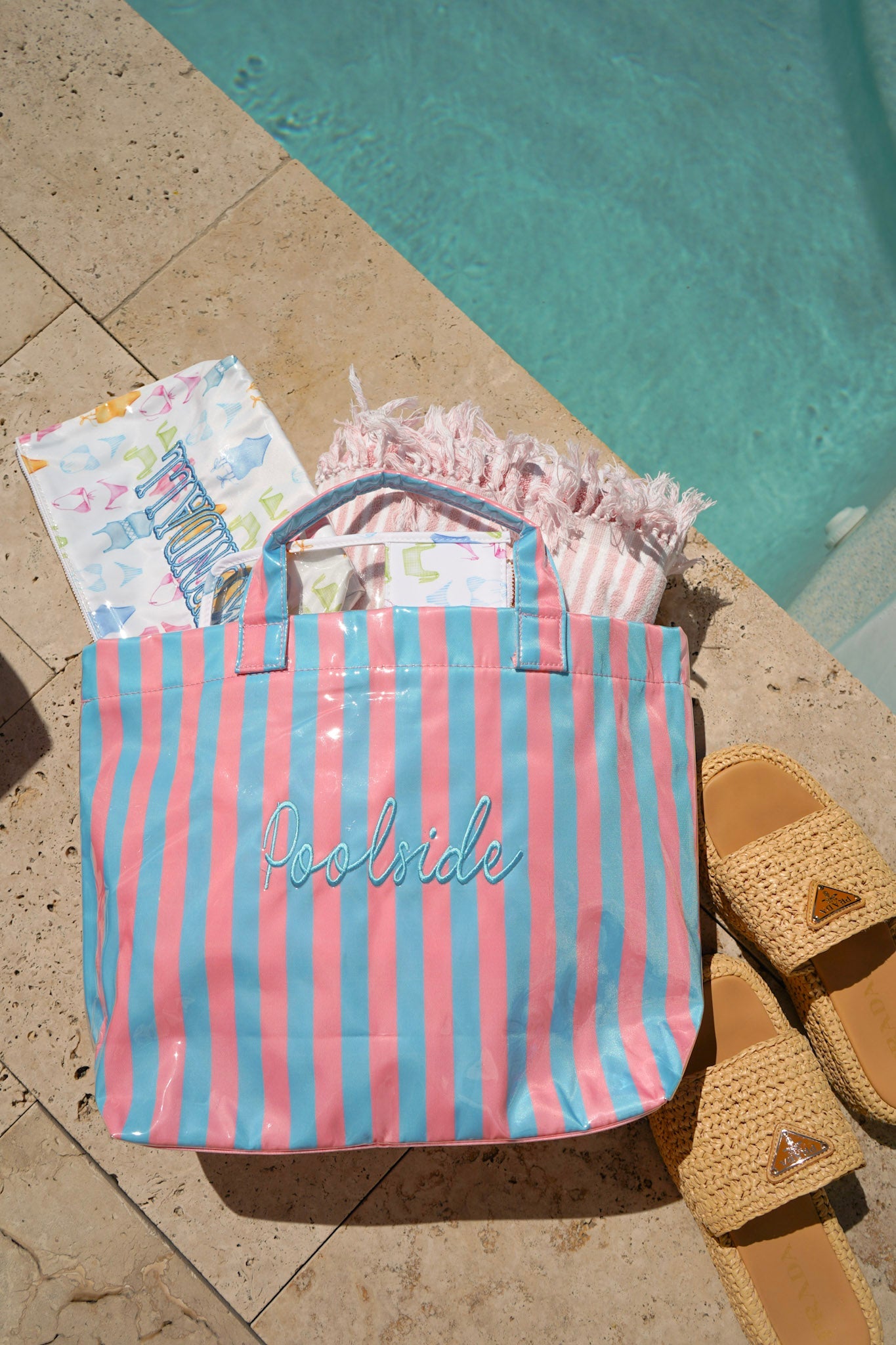 Cabana Clear Coat Tote