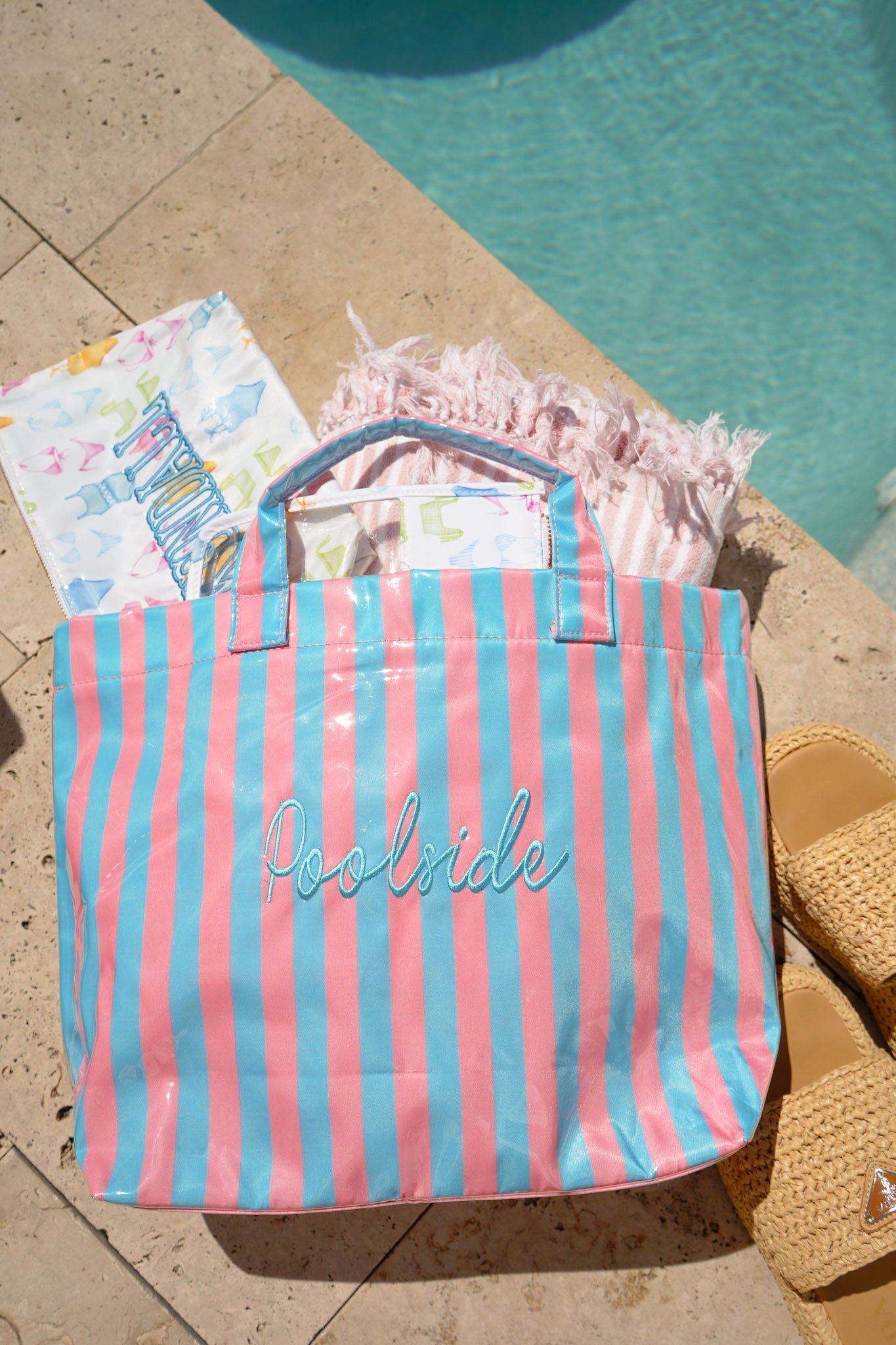 Cabana Clear Coat Tote