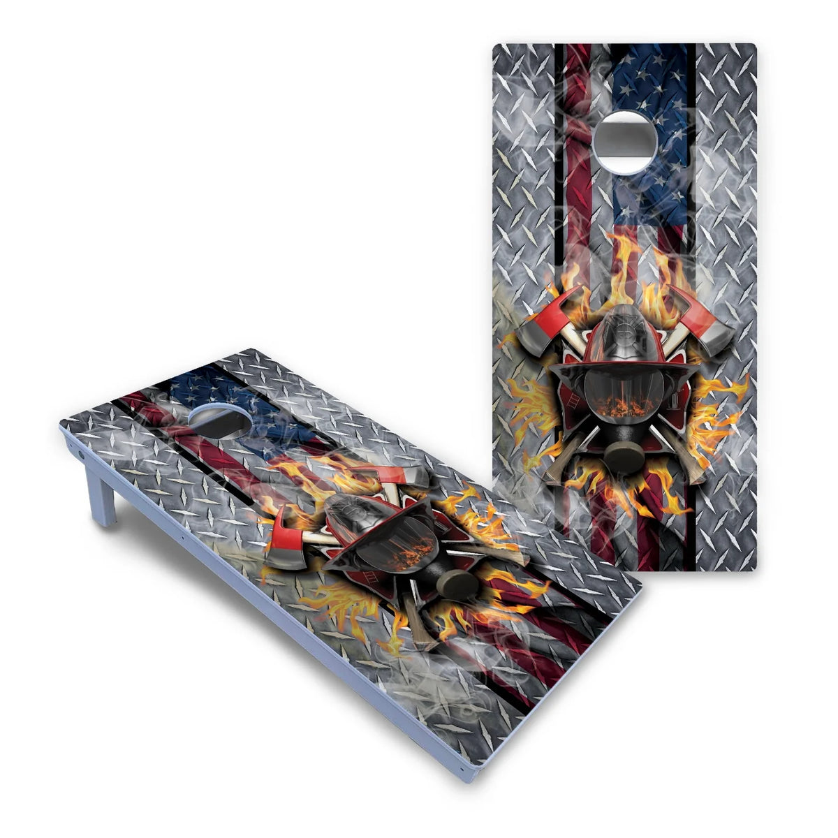 Firefighter Cornhole Boards - All Weather Series