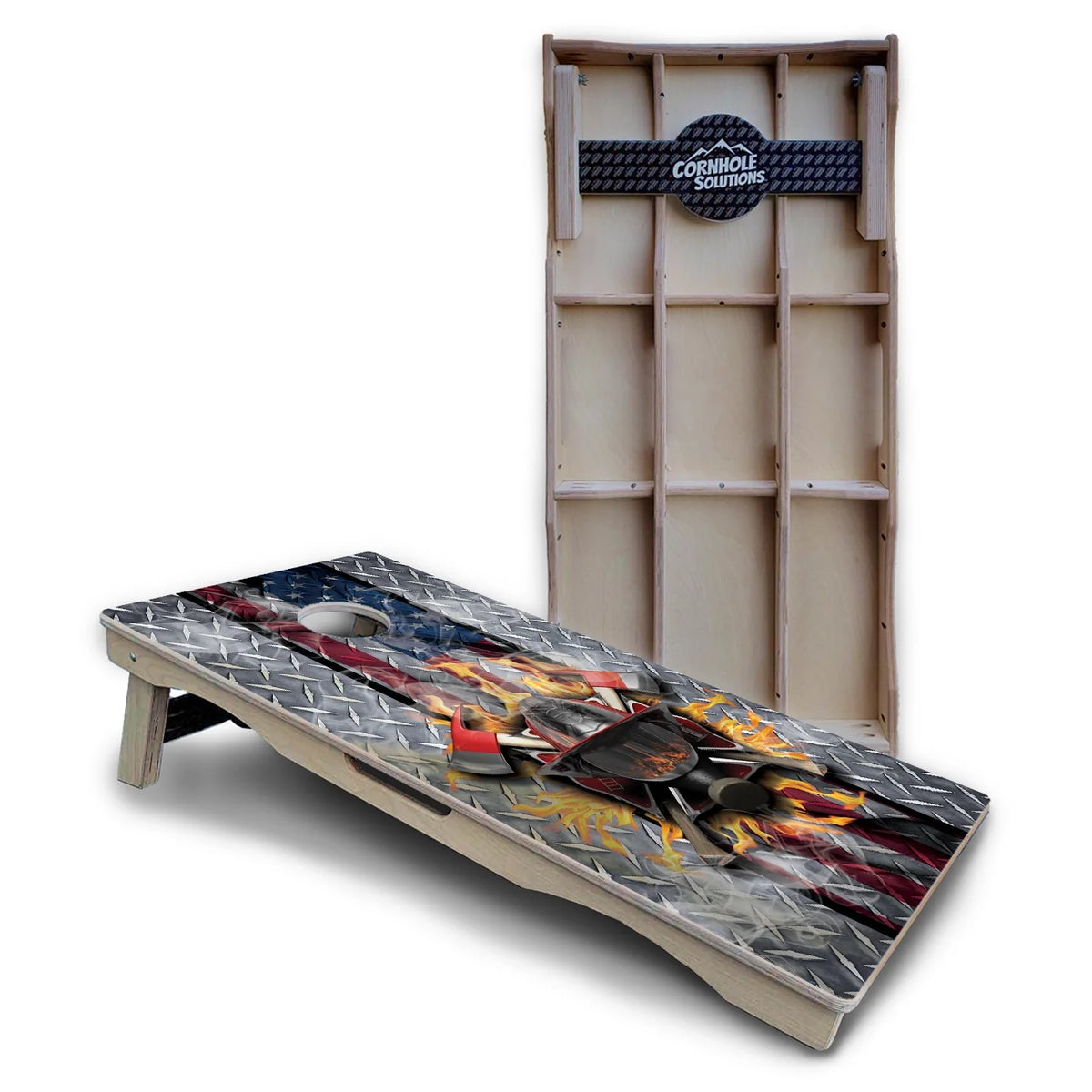 Firefighter Cornhole Boards – Pro Lite or Pro Elite