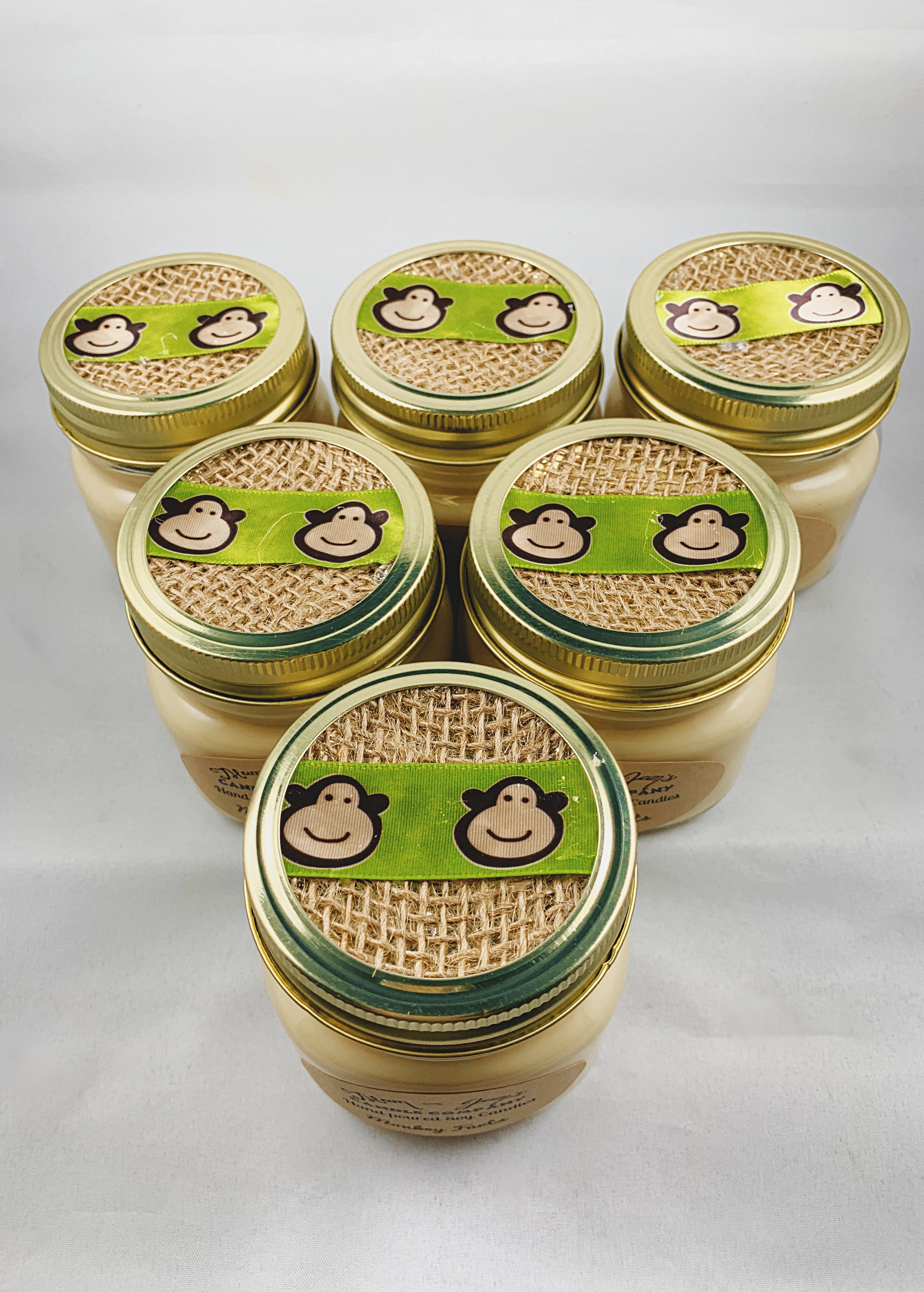 Monkey Farts soy candle and wax melts by Mam Jam’s Candle Company, detail image 2