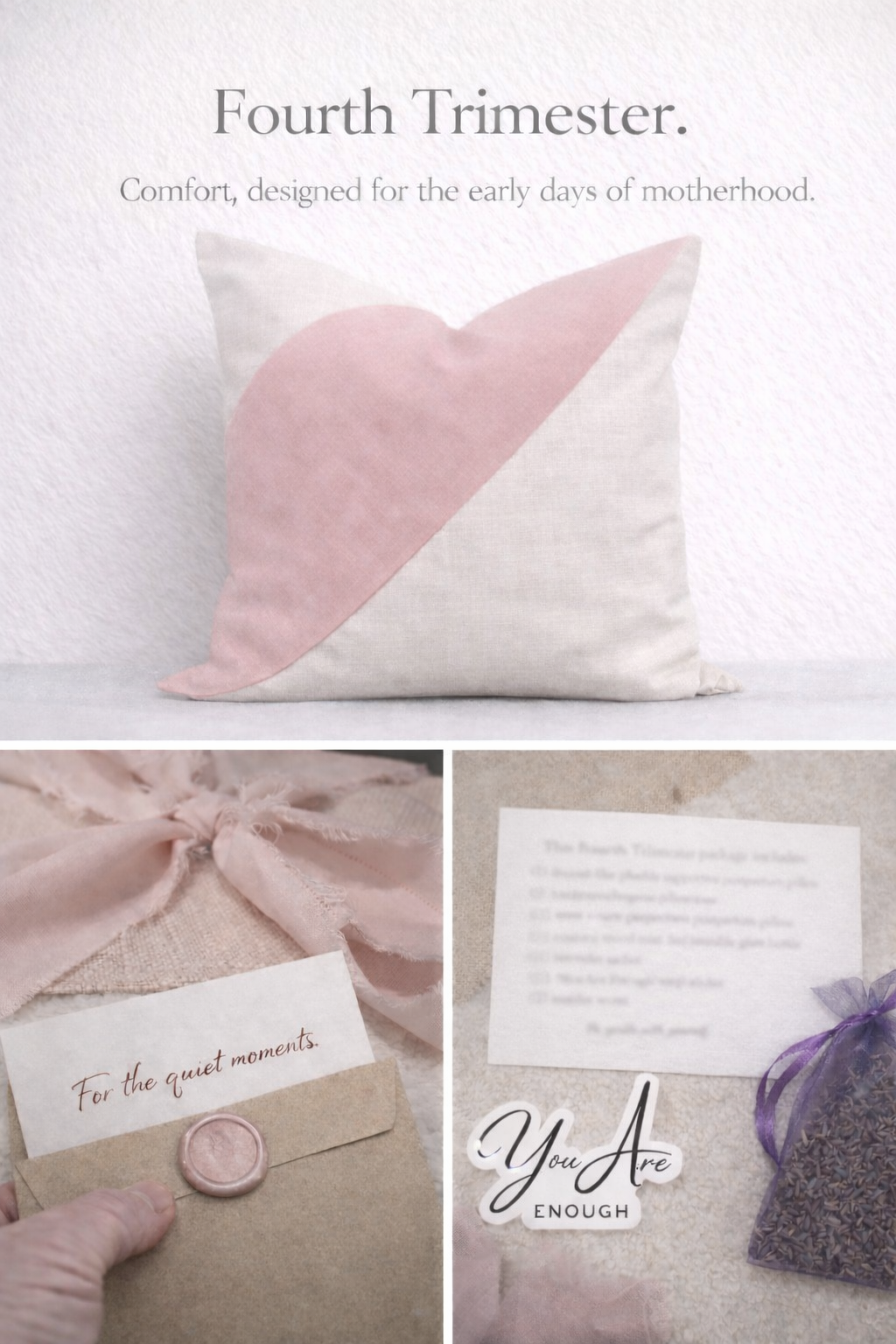 Fourth Trimester Pillow Pack by PillowPackShop