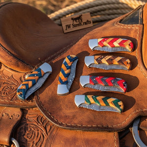 Wovencord Pocket Knife Set product detail, view 3