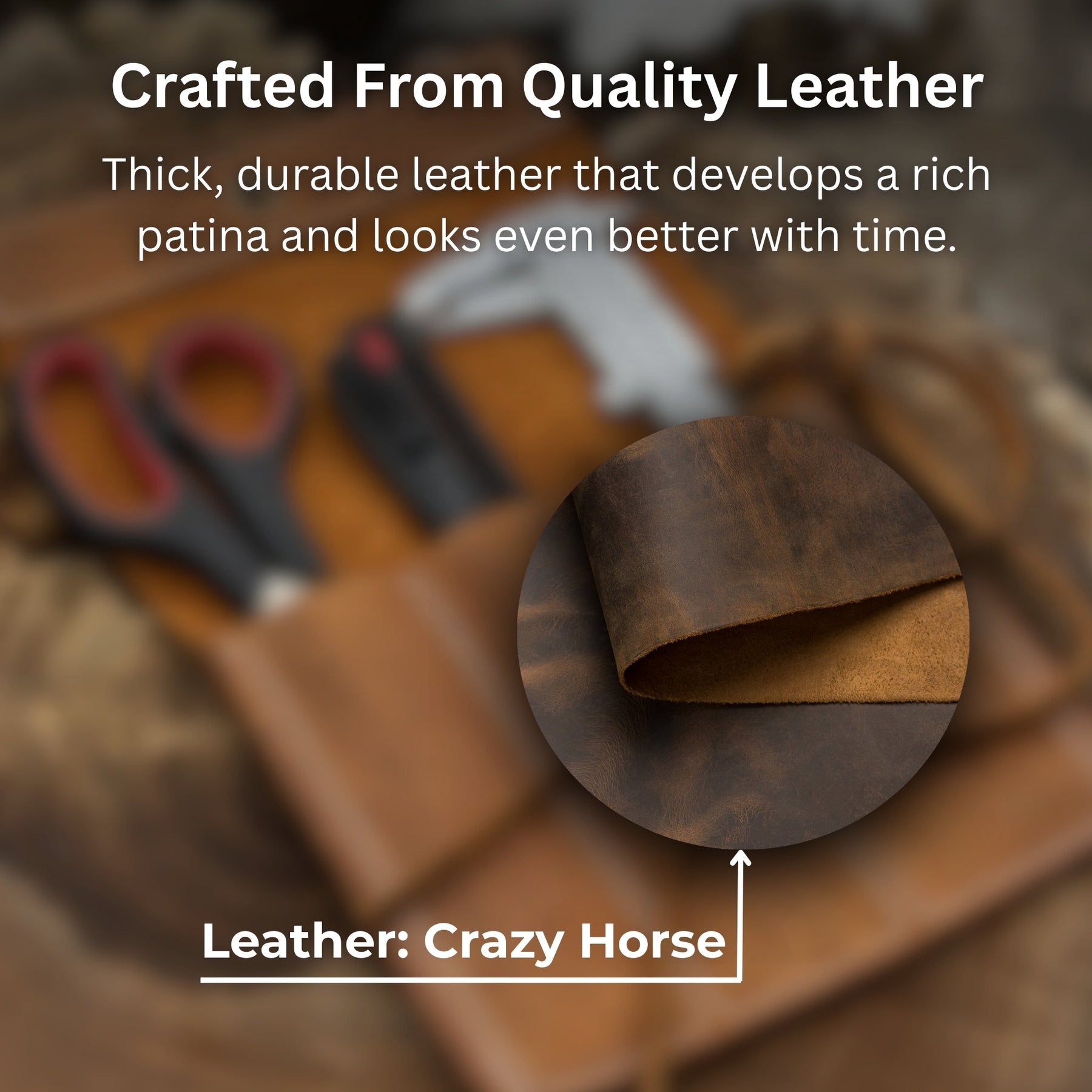 6 Pocket Leather Chisel Roll