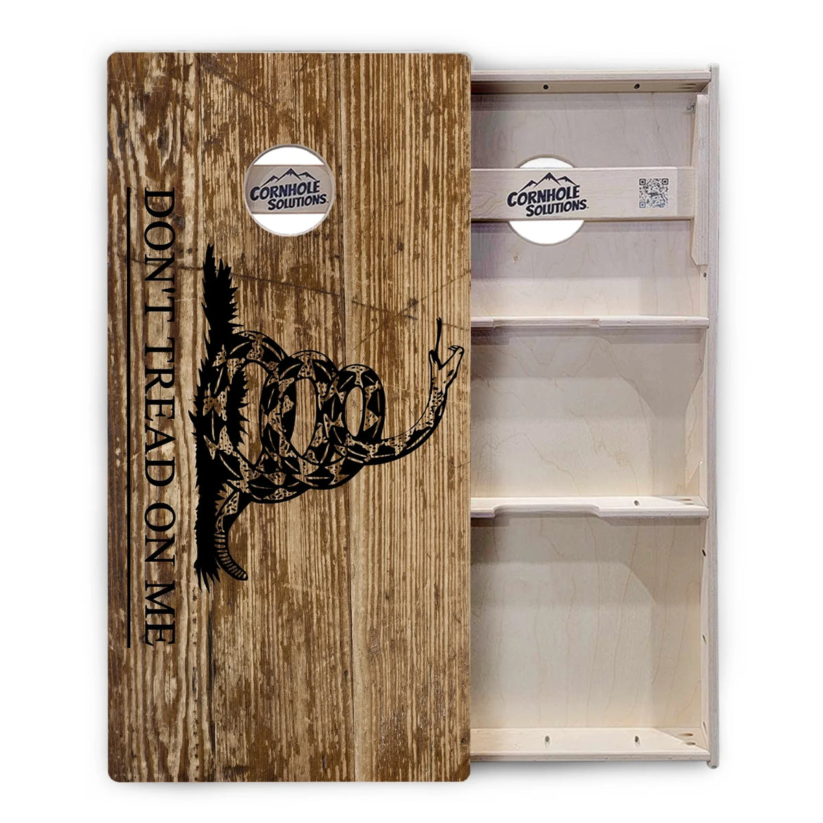 Wood DTOM & Flag Cornhole Boards – Tournament Series