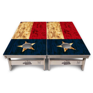 Rustic Texas Collection Cornhole  Boards – Tournament Series