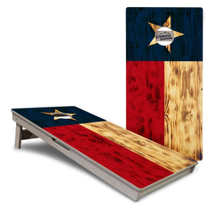 Rustic Texas Collection Cornhole  Boards – Tournament Series