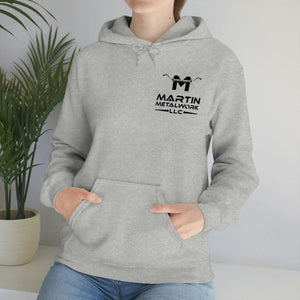 Martin metalwork Hooded Sweatshirt detail view by Martin Metalwork LLC