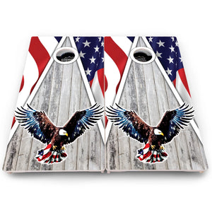 Eagle Flag Cornhole Boards – Pro Lite or Pro Elite