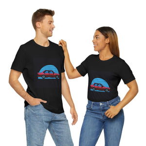 vintage style e30 4 door tshirt