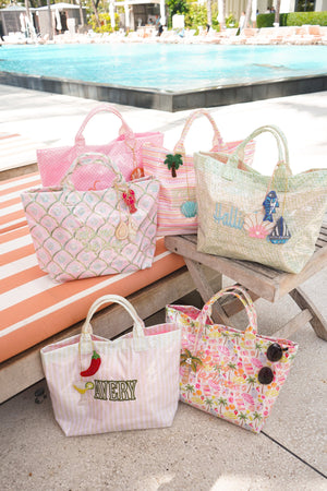 Cabana Clear Coat Tote