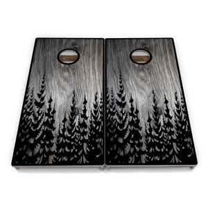Pine Trees Cornhole Boards – Tournament Series